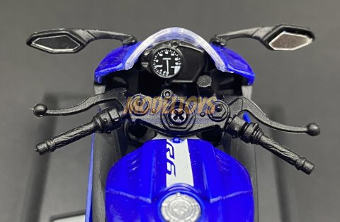 YAMAHA YZF-R6 motocykl 1:18 Welly metalowy YAMAHA YZF-R6 motocykl 1:18 Welly metalowy