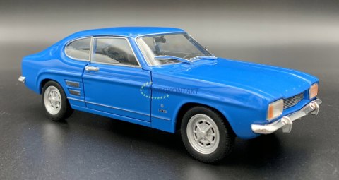1969 FORD CAPRI MODEL METAL WELLY 1:24 1969 FORD CAPRI MODEL METAL WELLY 1:24