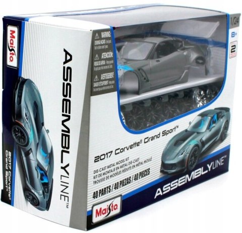 Chevrolet CORVETTE 2017 1:24 do składania Maisto Chevrolet CORVETTE 2017 1:24 do składania Maisto