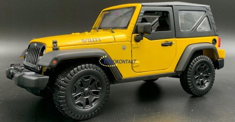 JEEP Wrangler 2014 1:18 model metal Maisto 31676 JEEP Wrangler 2014 1:18 model metal Maisto 31676