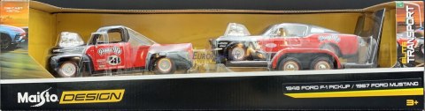 MUSTANG GT 1967 + FORD F-1 1948 1:24 Maisto 32751 MUSTANG GT 1967 + FORD F-1 1948 1:24 Maisto 32751
