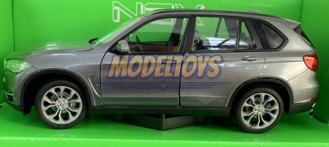 BMW X5 F15 grey samochód model Welly 1:24 BMW X5 F15 grey samochód model Welly 1:24