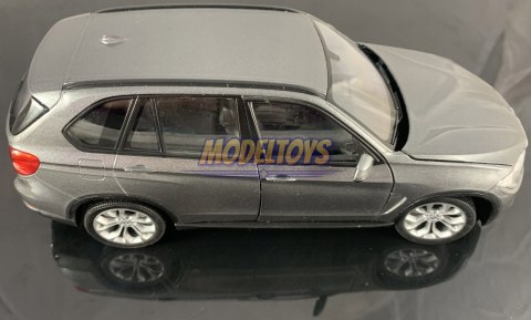 BMW X5 F15 grey samochód model Welly 1:24 BMW X5 F15 grey samochód model Welly 1:24