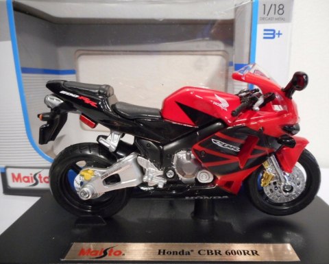 HONDA CBR 600RR model na podstawce 1:18 Maisto HONDA CBR 600RR model na podstawce 1:18 Maisto