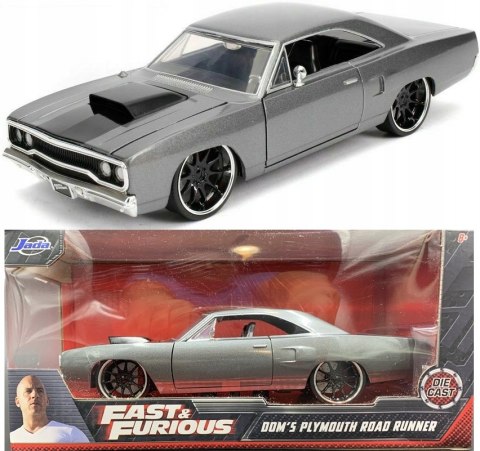 PLYMOUTH 1970 Fast & Furious Toretto JADA 1:24 PLYMOUTH 1970 Fast & Furious Toretto JADA 1:24