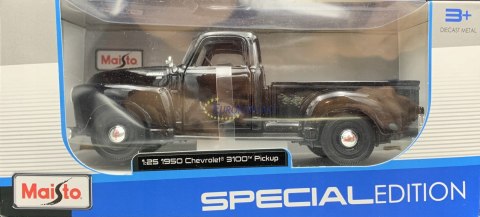 CHEVY 3100 PICKUP 1950 1:25 model Maisto 31952 CHEVY 3100 PICKUP 1950 1:25 model Maisto 31952