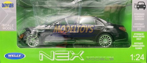 MERCEDES-BENZ S-Class W222 S500 24051 WELLY 1:24 MERCEDES-BENZ S-Class W222 S500 24051 WELLY 1:24