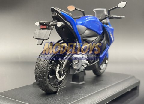 SUZUKI GSX-S 1000F 2017 model motocykl 1:18 Welly SUZUKI GSX-S 1000F 2017 model motocykl 1:18 Welly