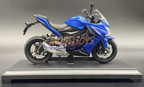 SUZUKI GSX-S 1000F 2017 model motocykl 1:18 Welly SUZUKI GSX-S 1000F 2017 model motocykl 1:18 Welly