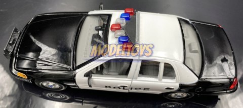 1999 FORD CROWN VICTORIA Police 22082 WELLY 1:24 1999 FORD CROWN VICTORIA Police 22082 WELLY 1:24