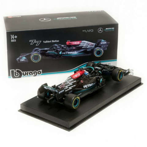 Bolid F1 Mercedes W12 #77 Bottas KASK BBurago 1:43 Bolid F1 Mercedes W12 #77 Bottas KASK BBurago 1:43