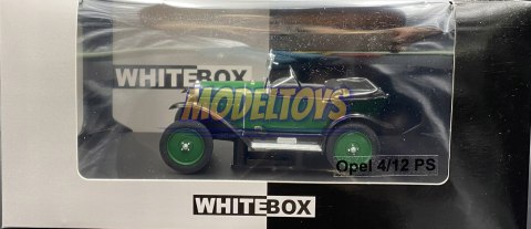 Opel 4/12 PS model METAL WhiteBox 1:24 Opel 4/12 PS model METAL WhiteBox 1:24