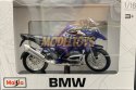 BMW R 1200 GS 2017 na podstawce model 1:18 Maisto