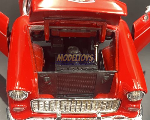 Chevrolet Bel Air 1955 1:24 Motormax 73229 Chevrolet Bel Air 1955 1:24 Motormax 73229