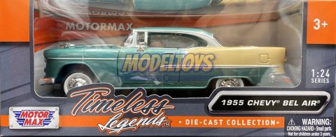 Chevrolet Bel Air 1955 1:24 Motormax 73229 Chevrolet Bel Air 1955 1:24 Motormax 73229