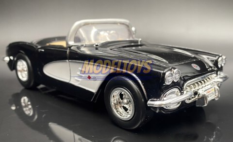 Chevrolet CORVETTE 1959 Cabrio 1:24 Motormax 73216 Chevrolet CORVETTE 1959 Cabrio 1:24 Motormax 73216