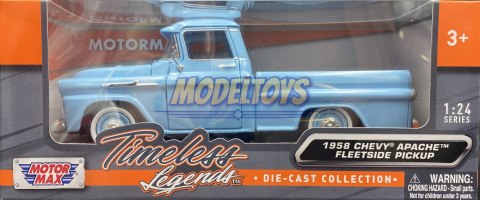 Chevy Apache Fleetside Pickup 1:24 Motormax 79311 Chevy Apache Fleetside Pickup 1:24 Motormax 79311