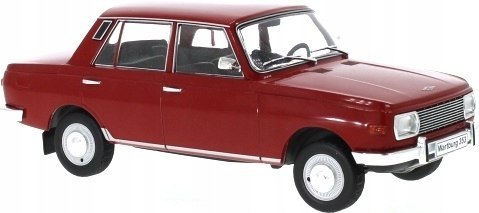 Wartburg 353 red 1985 model METAL WhiteBox 1:24 Wartburg 353 red 1985 model METAL WhiteBox 1:24
