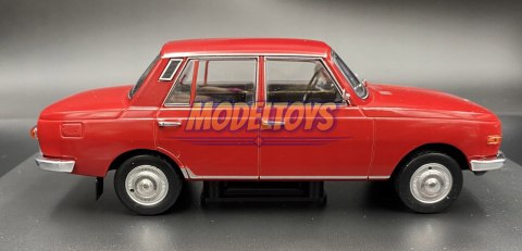 Wartburg 353 red 1985 model METAL WhiteBox 1:24 Wartburg 353 red 1985 model METAL WhiteBox 1:24