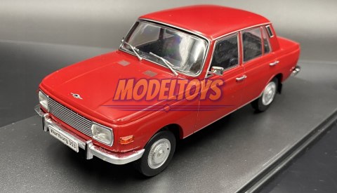 Wartburg 353 red 1985 model METAL WhiteBox 1:24 Wartburg 353 red 1985 model METAL WhiteBox 1:24
