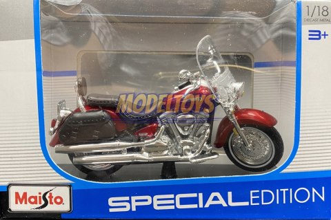 YAMAHA Road Star Silverado z podstawką 1:18 Maisto YAMAHA Road Star Silverado z podstawką 1:18 Maisto