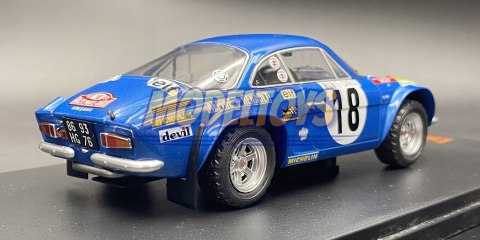 Alpine Renault A110 #18 J-C Andruet model IXO 1:24 Alpine Renault A110 #18 J-C Andruet model IXO 1:24