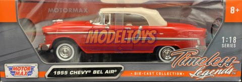 Chevrolet Bel Air 1955 1:18 model Motormax 73184 Chevrolet Bel Air 1955 1:18 model Motormax 73184