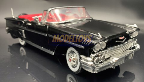 Chevrolet Impala 1958 1:18 black Motormax 73112