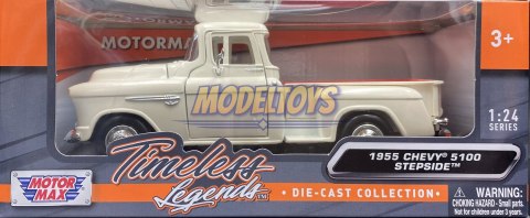 Chevy 1955 Stepside 5100 1:24 Motormax 73236 Chevy 1955 Stepside 5100 1:24 Motormax 73236