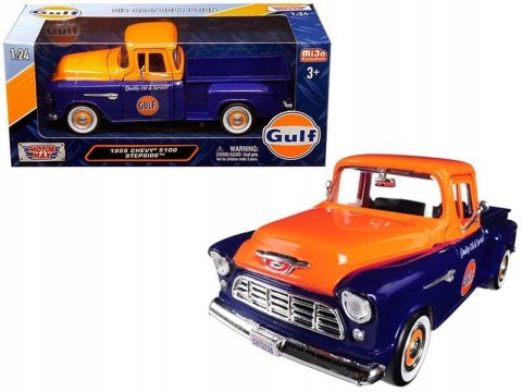Chevy 5100 Stepside 1955 GULF 1:24 Motormax 79651 Chevy 5100 Stepside 1955 GULF 1:24 Motormax 79651