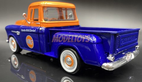 Chevy 5100 Stepside 1955 GULF 1:24 Motormax 79651 Chevy 5100 Stepside 1955 GULF 1:24 Motormax 79651