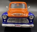 Chevy 5100 Stepside 1955 GULF 1:24 Motormax 79651