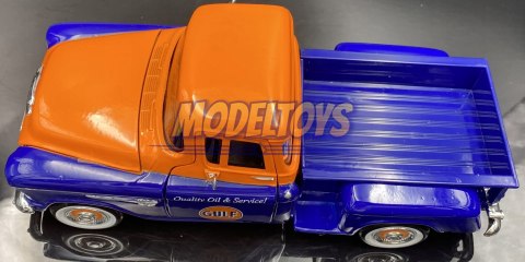 Chevy 5100 Stepside 1955 GULF 1:24 Motormax 79651 Chevy 5100 Stepside 1955 GULF 1:24 Motormax 79651