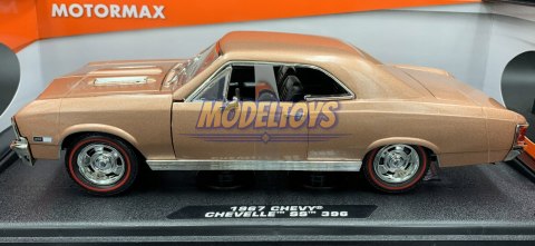 Chevy CHEVELLE SS 396 1:18 model Motormax 73104 Chevy CHEVELLE SS 396 1:18 model Motormax 73104