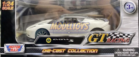 LOTUS Evora S SATIN PAINT 1:24 Motormax 79505 LOTUS Evora S SATIN PAINT 1:24 Motormax 79505