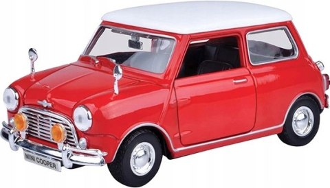 Morris Mini Cooper 1961 red 1:18 model Motormax 73113 Morris Mini Cooper 1961 red 1:18 model Motormax 73113