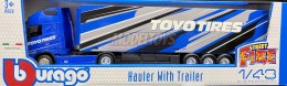 VOLVO FH16 ciągnik naczepa Toyo Tires Bburago 1:43