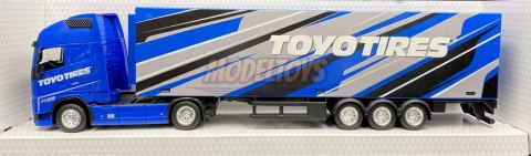 VOLVO FH16 ciągnik naczepa Toyo Tires Bburago 1:43 VOLVO FH16 ciągnik naczepa Toyo Tires Bburago 1:43