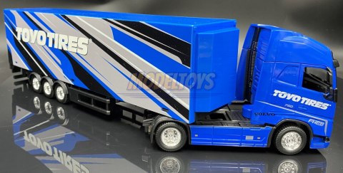 VOLVO FH16 ciągnik naczepa Toyo Tires Bburago 1:43 VOLVO FH16 ciągnik naczepa Toyo Tires Bburago 1:43