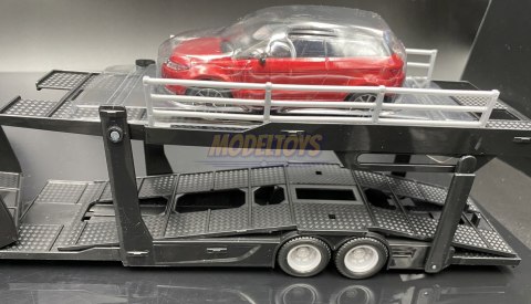 VOLVO FH16 laweta lora Land Rover LRX Bburago 1:43