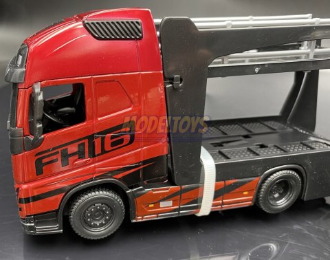 VOLVO FH16 laweta lora Land Rover LRX Bburago 1:43