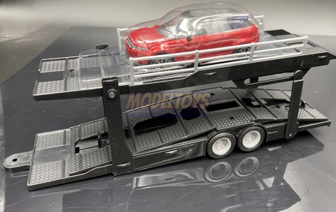 VOLVO FH16 laweta lora Land Rover LRX Bburago 1:43