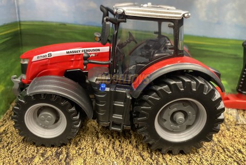 ZESTAW traktor Massey Ferguson 8740S BBURAGO ZESTAW traktor Massey Ferguson 8740S BBURAGO