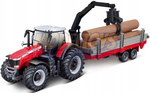 ZESTAW traktor Massey Ferguson 8740S BBURAGO ZESTAW traktor Massey Ferguson 8740S BBURAGO