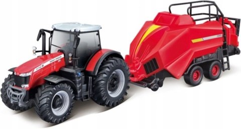 ZESTAW traktor Massey Ferguson 8740S BBURAGO ZESTAW traktor Massey Ferguson 8740S BBURAGO