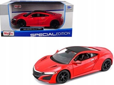 ACURA NSX 2018 1:24 red model Maisto 31234 ACURA NSX 2018 1:24 red model Maisto 31234