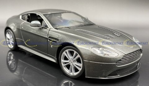 Aston Martin V12 Vantage grey model Welly 1:24 Aston Martin V12 Vantage grey model Welly 1:24