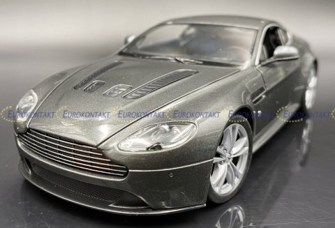 Aston Martin V12 Vantage grey model Welly 1:24 Aston Martin V12 Vantage grey model Welly 1:24