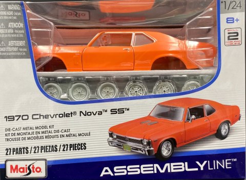 Chevrolet NOVA SS 1970 1:24 do składania Maisto Chevrolet NOVA SS 1970 1:24 do składania Maisto