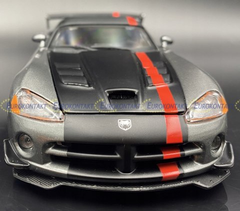 Dodge Viper SRT 10 ACR grey model Bburago 22114 Dodge Viper SRT 10 ACR grey model Bburago 22114